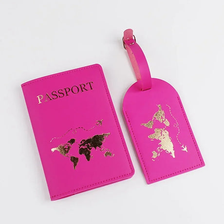 Women Men Luggage Tags Suitcase Identifier Label Baggage Boarding Bag Tag Name ID Address Passport Holder Travel Accessorie