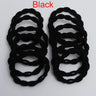 10Pcs Korean Strong Women Hair Scrunchies Girls Elastic Hair Rubber Bands Ponytail Hair Holders/Gum /Tie Accessories