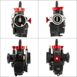 PE17 19 22 24 26 28mm Carburetor With Carb Jet For Yamaha Kawasaki Honda 2T 4T Flange Engine Motorcycle Dirt Bike Cub Scooter