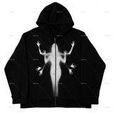 High quality Men Hip Hop Sweatshirt Hoodie Print Streetwear Harajuku Pullover Hoodie Winter Autumn Hoodie Casual zip-up Jacket