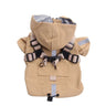 Dog Cat Raincoat Jacket Traction&Reflective Design Pet Puppy Windbreaker Coat Autumn Apparel