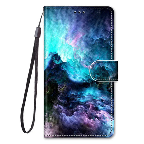 Leather Magnetic Case For Samsung Galaxy A25 A24 A14 4G A34 A54 5G SM-A256B A245F Phone Cover Flip Wallet Painted Funda Etui