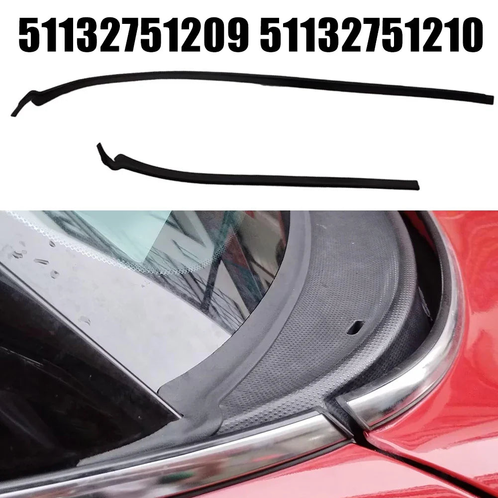 Car Windshield Wiper Cowl Rubber Seal For BMW For MINI R55-R57 51132751209 51132751210 Car Accessories