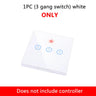 GERMA Smart Home Wireless Touch Switch Light Electrical 433Mhz Remote Control Glass Screen Wall Panel Button Receiver Led Lamp