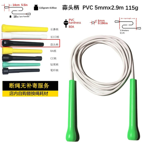 NEVERTOOLATE TPU and PVC material Skipping Rope Rapid Speed Jump Rope Tangle Free crossfit Exercise Fitness Training Workout