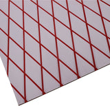 Self-Adhesive 6mm EVA Foam Decking Sheet Pad with Rhombus Pattern Anti-Skid Faux Teak Yacht Marine Boat Flooring Mat Accessories