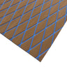 Self-Adhesive 6mm EVA Foam Decking Sheet Pad with Rhombus Pattern Anti-Skid Faux Teak Yacht Marine Boat Flooring Mat Accessories