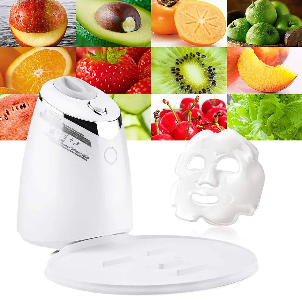 Self-Make Natural Fruit Face Mask Machine DIY Vegetable Juice Automatic Mask Maker Home Use Beauty Salon Mask Device