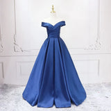 Sexy Boat Neck Satin Wedding Bridesmaid Maxi Dress Elegant Long Prom Evening Guest Cocktail Party Summer Dresses for Women 2022