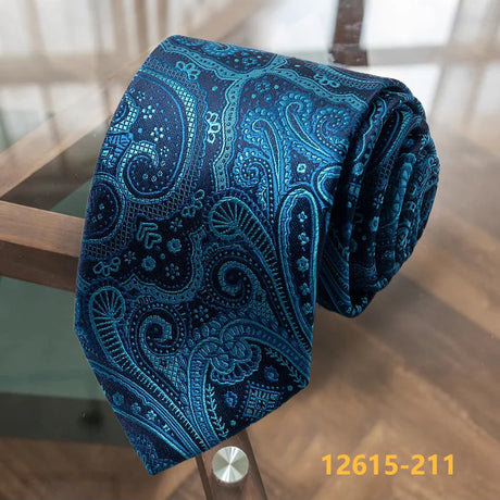 Luxurious Floral Contrasting Colors Classic Men Necktie Formal Original Gift For Man Daily Wear Accessories Cravat Wedding Party