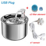 Intelligent Stainless Steel Cat Water Fountain Automatic Drinker For Cats Feeder Pet Water Dispenser Drinking Fountain For Cats