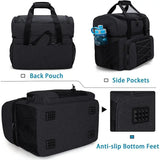 Bowling Bag For 2 Balls Bowling Tote With Ball Holders And Padded Divider Bowling Ball Tote Bag With Padded Divider And Ball