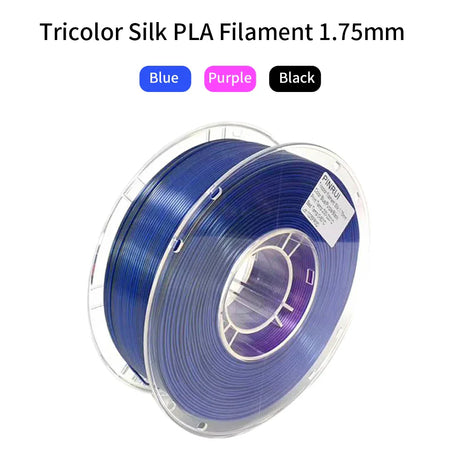 FYSETC 1KG Silk PLA Filament Tri-color 1.75mm For FDM 3D Printing Material Solid Color Colorful Filament 3D Printer Accessories