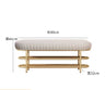 Nordic Shoe Bench Soft Cushion Multifunctional Shoe Rack Metal Frame Home Furniture Hallway Shoe Rack Bench