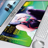 Cyberpunk Mouse Pad Anime Mousepads Edgerunners Keyboard Mat DIY Soft Gamer Large DeskMat XXL XL Gaming Accessories for Computer