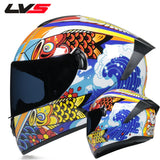 Full Face Racing Helmets Winter Warm Double Visor Motorcycle Helmet Motorbike Sports helmet