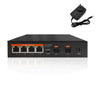 2.5G Network Ethernet Switch Unmanaged LAN Hub VLAN  4*2.5G+2*10G SFP+ Uplink Ports Fanless AI WTD for NAS Wifi Router AP