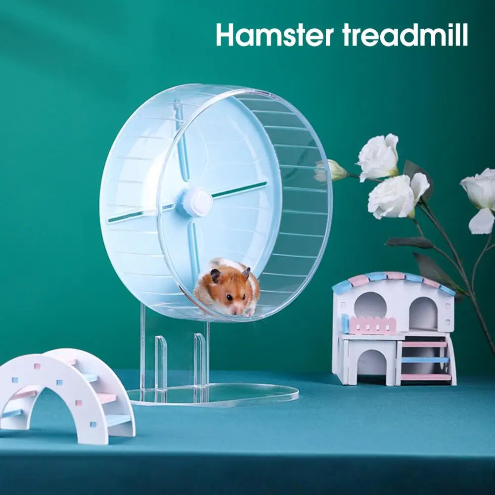 Hamster Toy Super Wide Runway Rat Sport Toy Silent Jogging Wheel Guinea Pig Mice Small Animal Exercise Accessories Pet Supplies