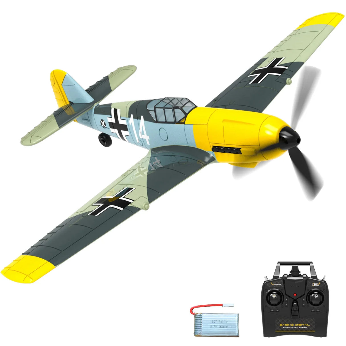 EPP 400mm P51D Mustang /F4U Corsair 4-Ch 2.4G 6-Axis RTF Airplane With Xpilot Stabilizer RC Plane