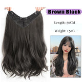 AS-Part Synthetic Clip In Hair Extension Long Thick Curly Natural Blonde Flase Hair Hairpieces For Women Heat Resistant