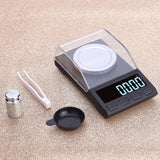 100g/50g/20g 0.001g Precision Scale For Jewelry Gold Herb Lab Weight Milligram Scale Electronic Balance Digital Accurate Scale