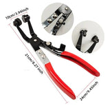 Car Hose Clamp Pliers For Fuel & Coolant Hose Pipe Clips For Auto Car Repair Water Pipe Removal Tool