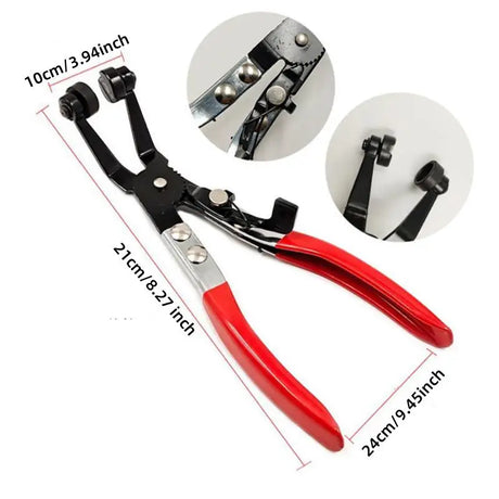 Car Hose Clamp Pliers For Fuel & Coolant Hose Pipe Clips For Auto Car Repair Water Pipe Removal Tool