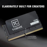 TEAMGROUP T-Create Classic DDR5 SODIMM 16GB 32GB 5600MHz(PC5-44800) CL46 Hynix IC Laptop Memory Module Ram