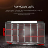 MEBAO multi-functional double-layer accessories storage box fishing hard bait box double-sided waterproof  Lure Box