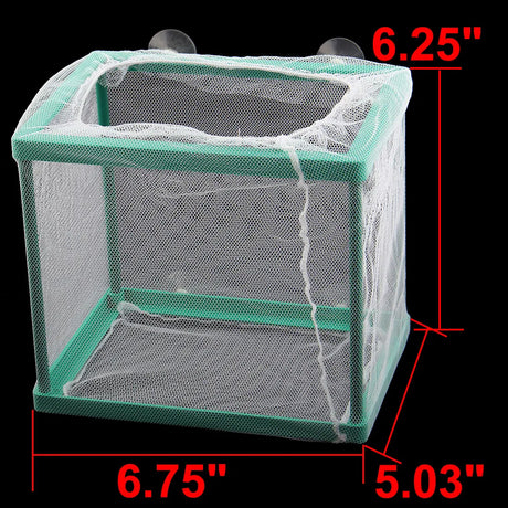 UXCELL Aquarium Breeding Breeder Box Baby Fish Hatchery Isolation Net Fish Tank Incubator Box Pet Supplies Accessory