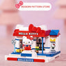 Sanrio Assembled Toy Building Blocks Hello Kitty Kuromi Cinnamoroll My Melody Model Bricks Toy Ornament Children Christmas Gifts