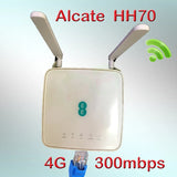 Unlocked Alcatel HH70vb EE 4G 300mbps LTE Cat7 Alcatel LinkHub HH70 cpe  AC wifi home hub router 4g rj45 mobile 4g wifi router