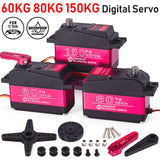 Servo RC 1/5 Servo Waterproof High Torque Servo 60Kg 80Kg 150Kg 8.4V Metal Gear Digital Servo For Redcat HPI Baja 5B SS