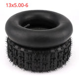 Front 4.10-6 Rear 13X5.00-6 inch hub tires Snow plow tires Butterfly tires 13*5.00-6 inch beach tires