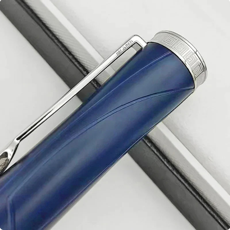 MB Ballpoint Pen Great Writer Edition Homerl Classic  Blue Or Black Barrel Write Smooth Luxury School Office Monte Stationery