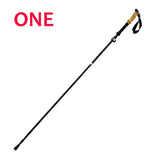 280g Lightweight Aluminum Alloy Trekking Poles Foldable 4-Sections Hiking Sticks Climbing Poles Collapsible Walking Sticks