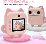 Instant Printed Camera Thermal Camera Printer Kids Camera Digital Photo Camera Girl Toy Child Camera Video girl Christmas Gift