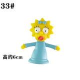 NJ Croce The Simpsonas Figure Bendable Doll Ornaments Accessories Fantasy Figurines Children Present