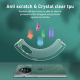 Ultra Thin Transparent Case For Oneplus 12 11 11R 10 Pro 10R 10T Soft Phone Shell Ace 2 2V CE 2 3 Lite Clear Silicone Back Cover