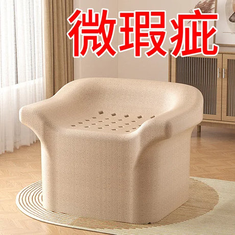 Small Portable Bathroom Chair Elderly Shower Vanity Medical Stool Tourist Outdoor Designer Taburete Plegable Home Furniture