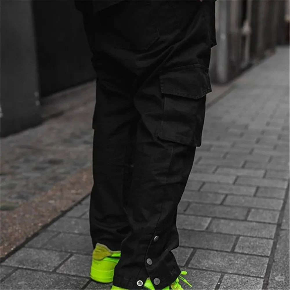 Cargo Pants Men 2024 Hip Hop Streetwear Jogger Pant FashionTrousers Gyms Fitness Casual Joggers Sweatpants Men Pants