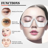 EMS Eye Relax Device Micro-Current Heating Therapy Relieve Eye Fatigue Dark Circles Remover Electric Vibration Eye Care Massager