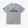 Women's Palestine Plus Size Cotton Name Palestine Map Men's T-Shirt Cotton T-Shirt Top Gaza T-Shirt Fashion T-Shirt Clothing