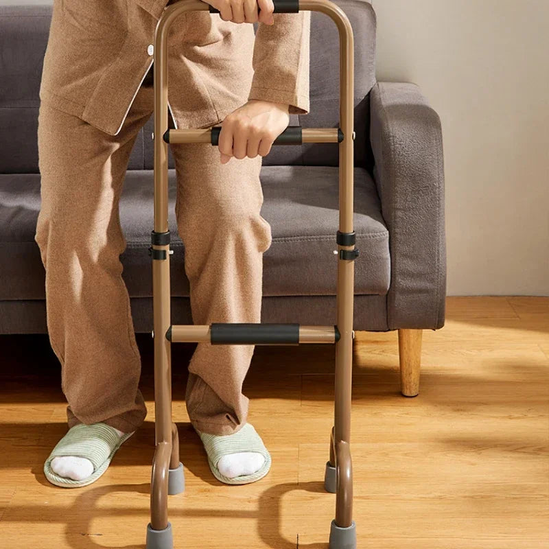 Non-perforated Handrail Railings Crutches Get-up Aids Walkers for Elderly Home Bed Frame Handles Mobility Aids Strong Durable