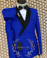 2 Piece Men's Wedding Suit Fashion Men's Slim Business Office Suit Sets Men Blazer Pants Man Suits For Groom Wedding Traje