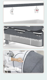 Baby Sleeping Bed Rocking Newborn Bed Infant Beside Sleep Portable Travel Co-sleeper Mini Crib