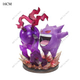 Anime Pokemon Figure Charizard Squirtle Bulbasaur Vulpix Scenes Special Effects Version Figurine Toys PVC Model Collection Dolls