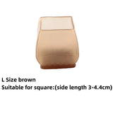 Silicone Chair Legs Non-Slip Pads Furniture Sofa Feet Anti-noise Sock Cover Wood Floor From Scratches Protectors Mat