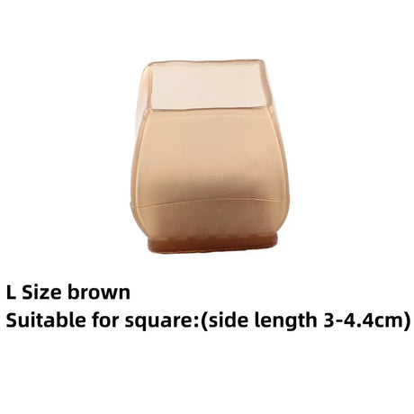 Silicone Chair Legs Non-Slip Pads Furniture Sofa Feet Anti-noise Sock Cover Wood Floor From Scratches Protectors Mat