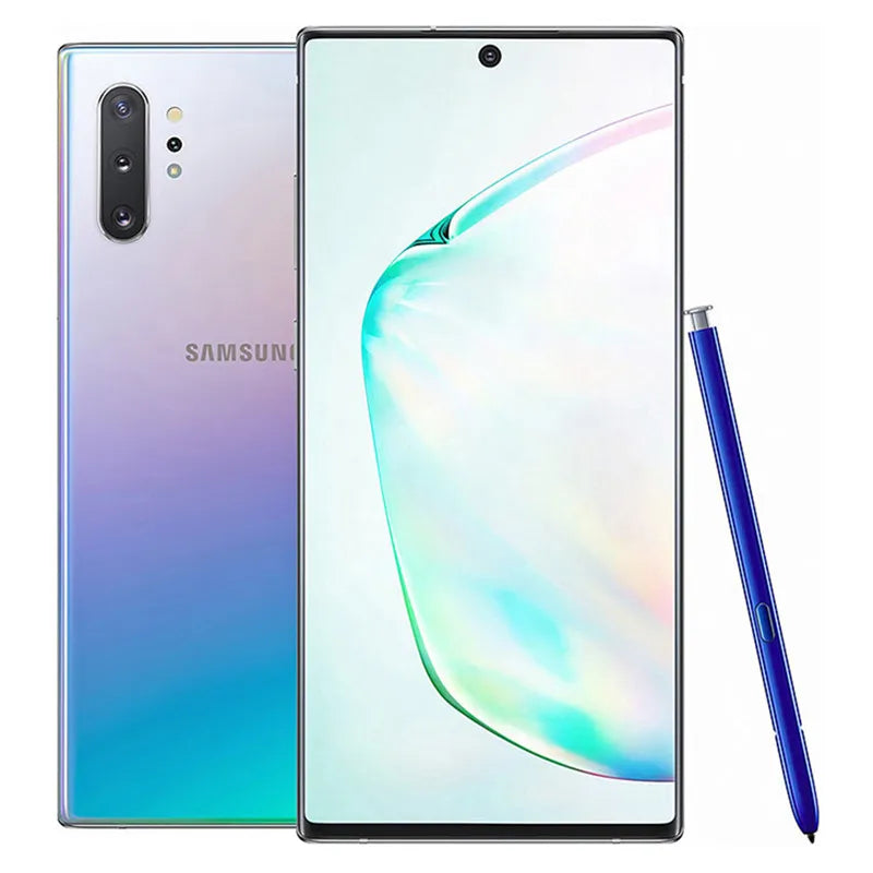 Samsung Galaxy Note10+ Note10 Plus 5G N976U 256/512GB ROM 12GB RAM Octa Core 6.8" Snapdragon 855 Original Android Cell Phone